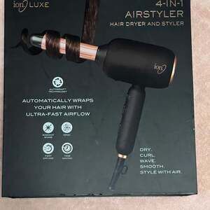 Ion Luxe 4-in-1 Autowrap Airstyler Interchangeable Hair Dryer & Curler